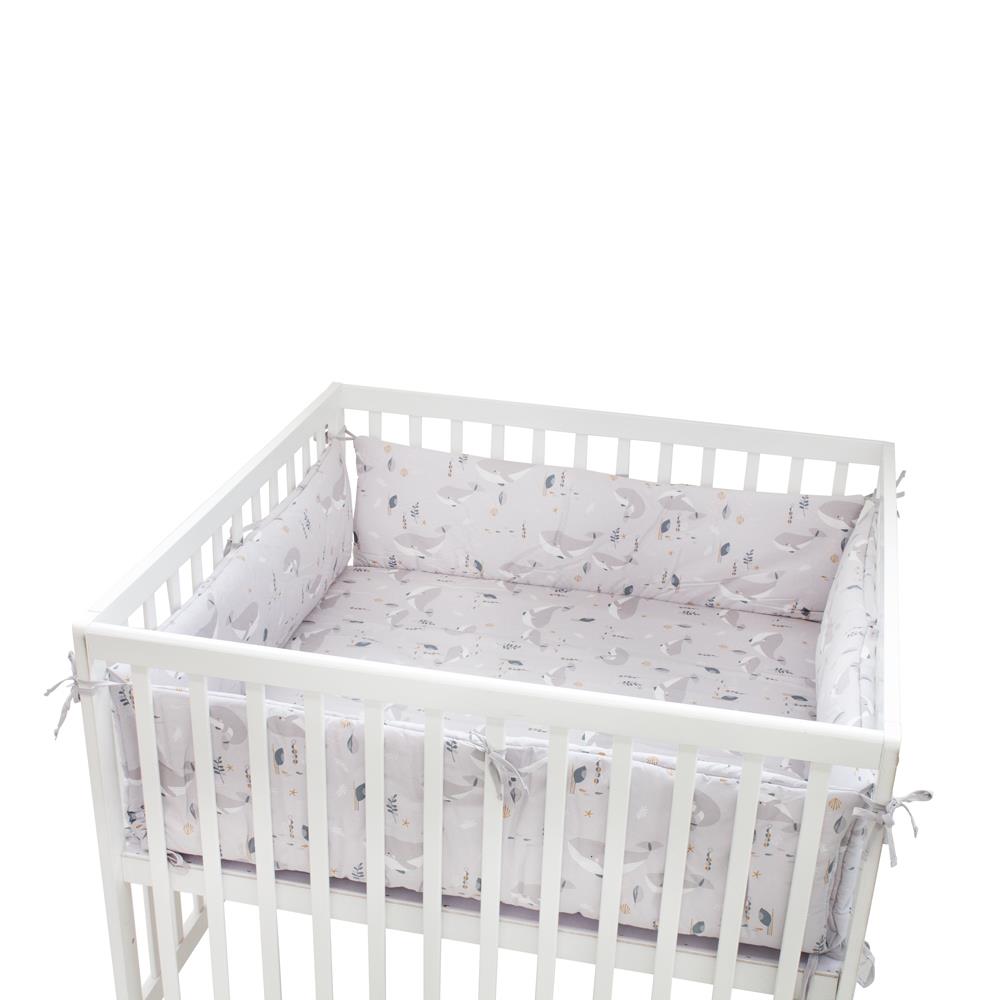 BabyTrold Kravlegårdstæppe 100x100, Hval