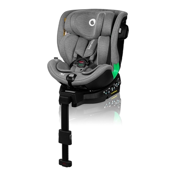Lionelo Harmony I-Size Autostol, Grey Concrete Bamboo