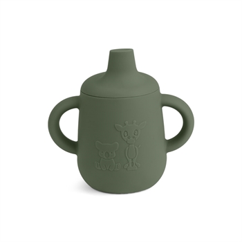 nuuroo Aiko silikone kop med tud, Dusty Green