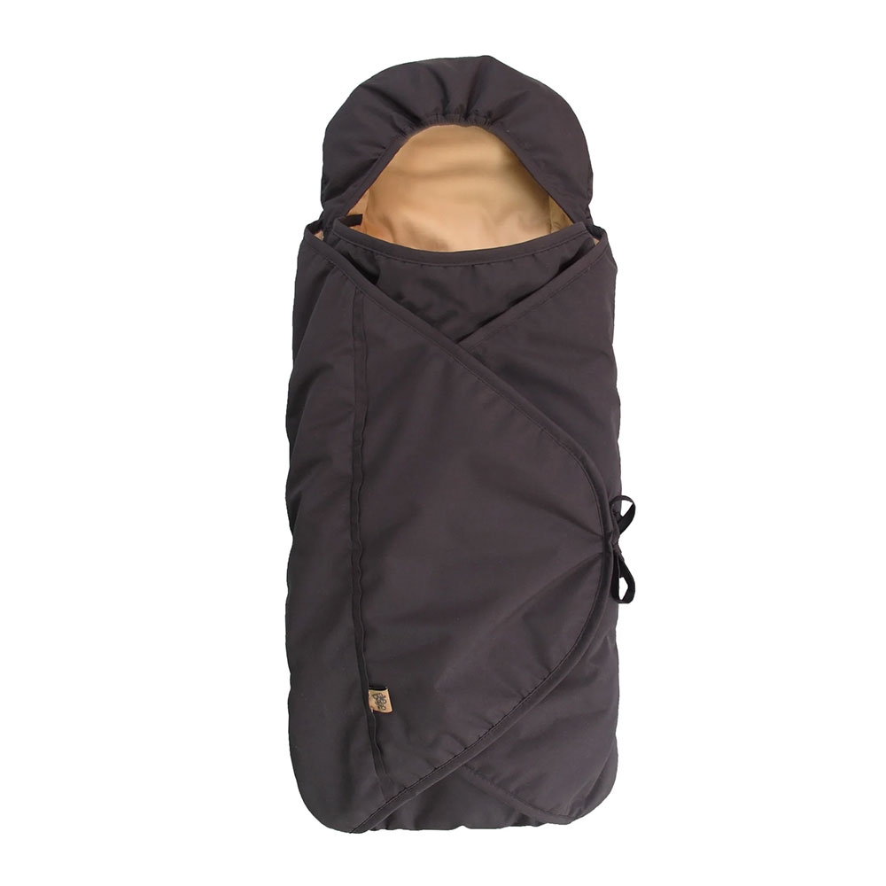 Sleepbag Autostolspose Sort/Brun