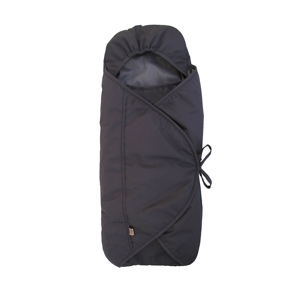 Sleepbag Autostolspose Sort/Grå