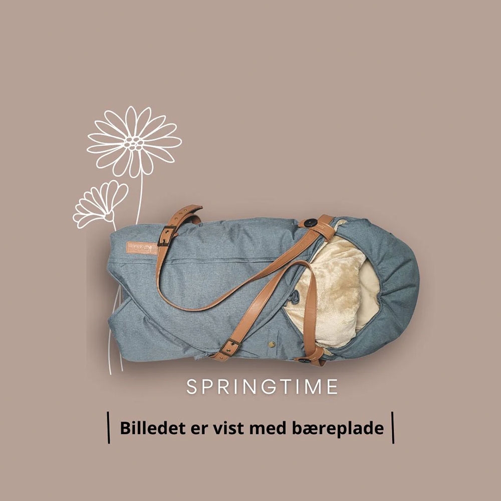 Sleepbag Babysovepose Grå Melange/Brun