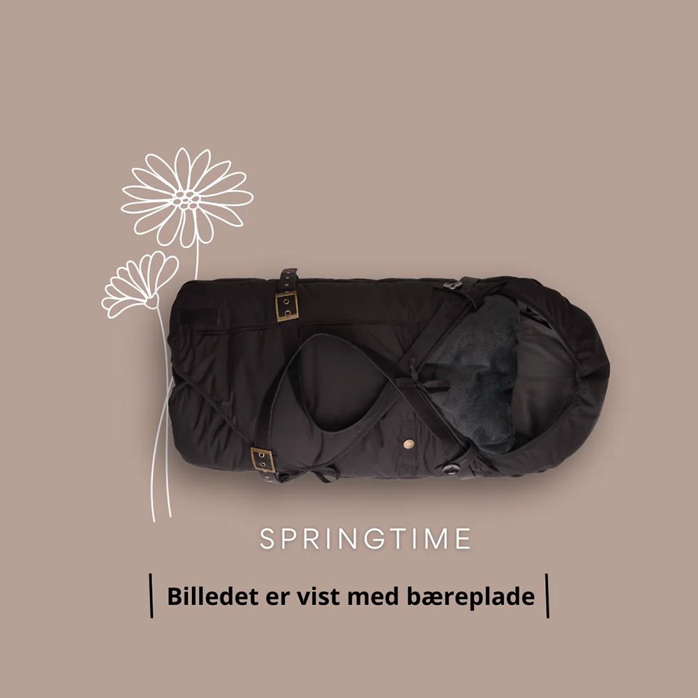 Sleepbag Babysovepose Sort/Grå