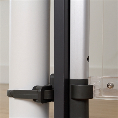 SafeGate Stair Flex installationssystem, Mørkegrå