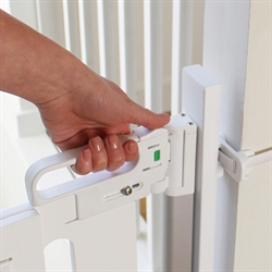 SafeGate Stair Flex installationssystem, Hvid