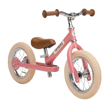 Trybike 2-i-1 Balancecykel, Vintage Edition Pink