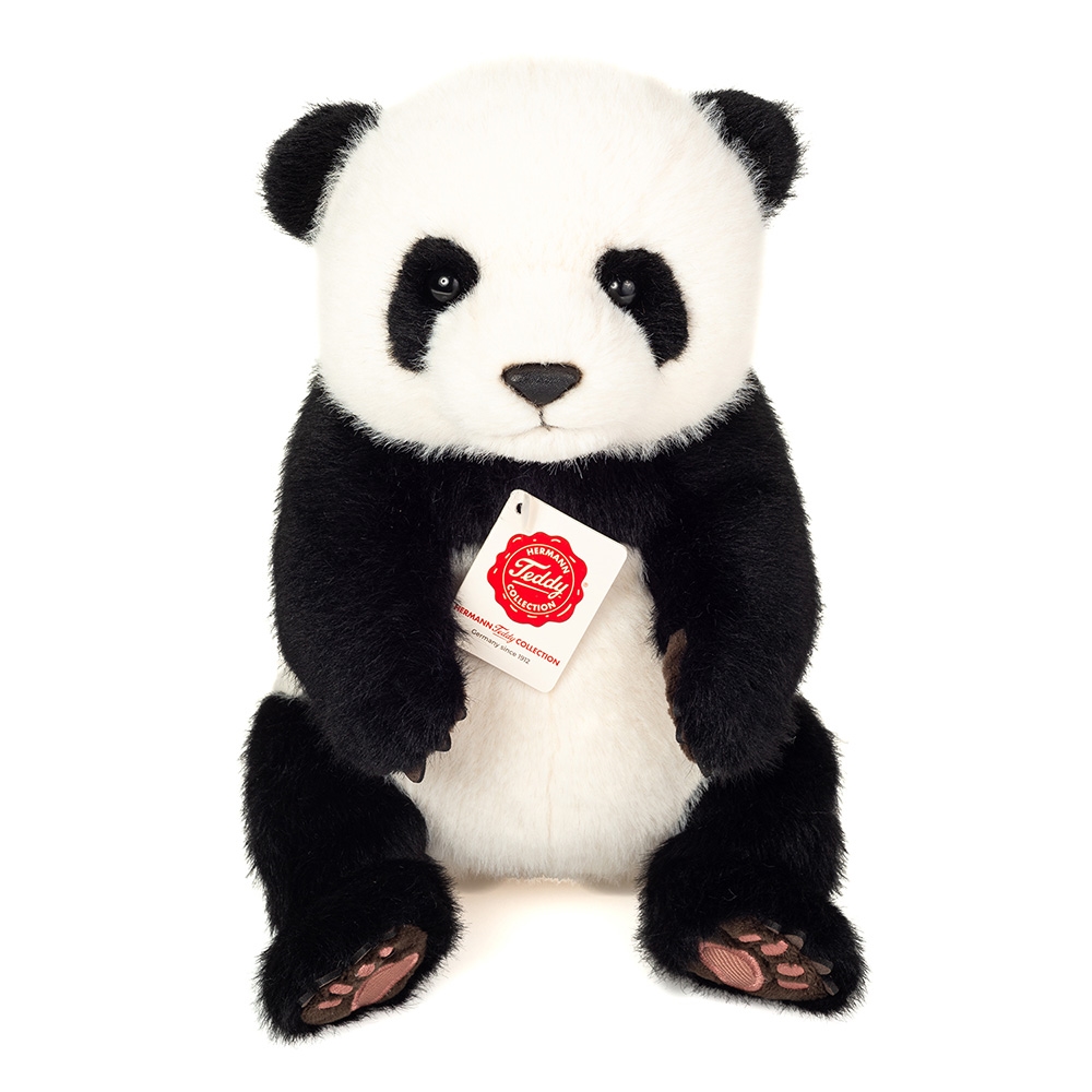 Teddy Hermann - Siddende panda 28 cm