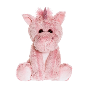 Teddykompaniet - Enhjørning, siddende 20 cm