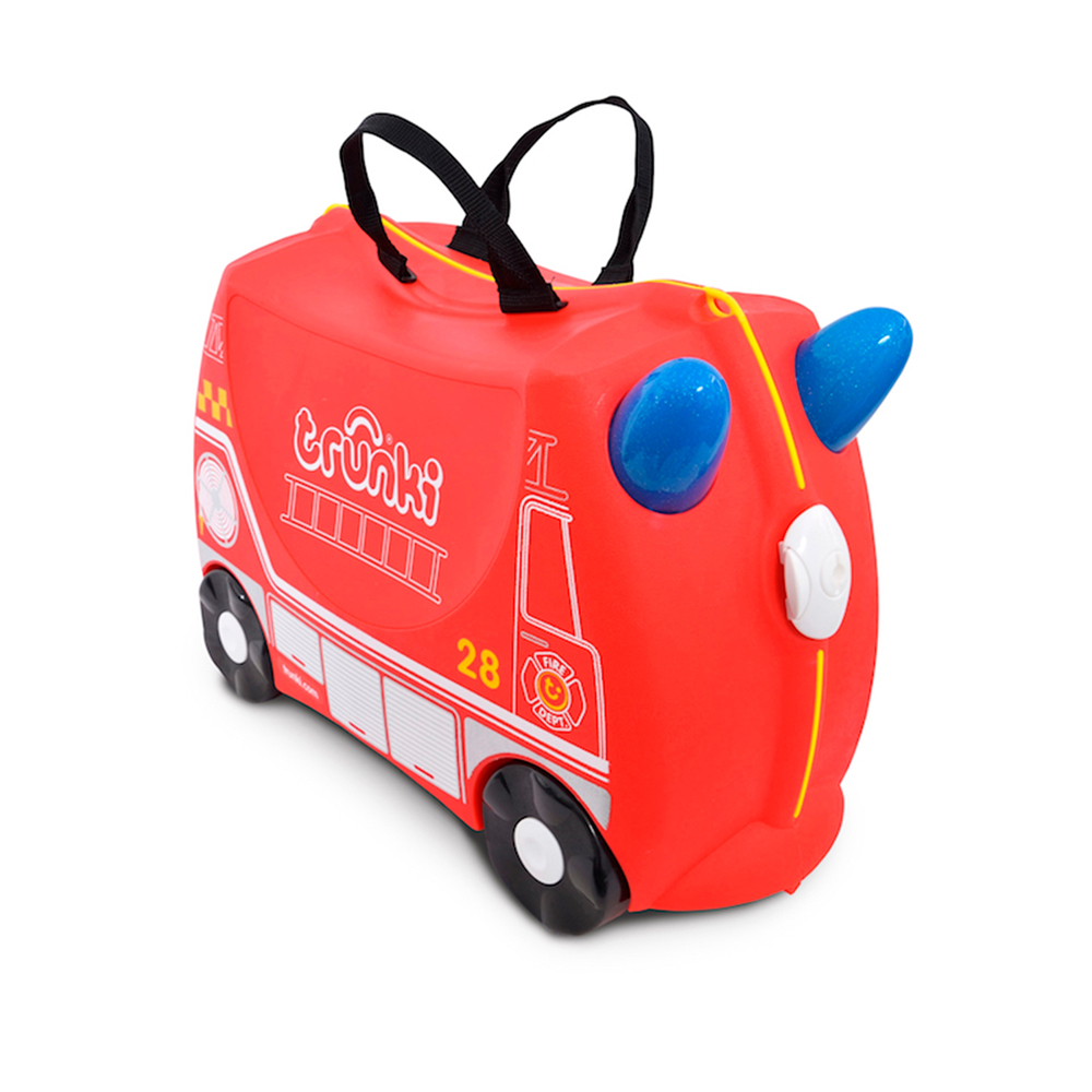 Trunki børnekuffert - Brandbilen Frank