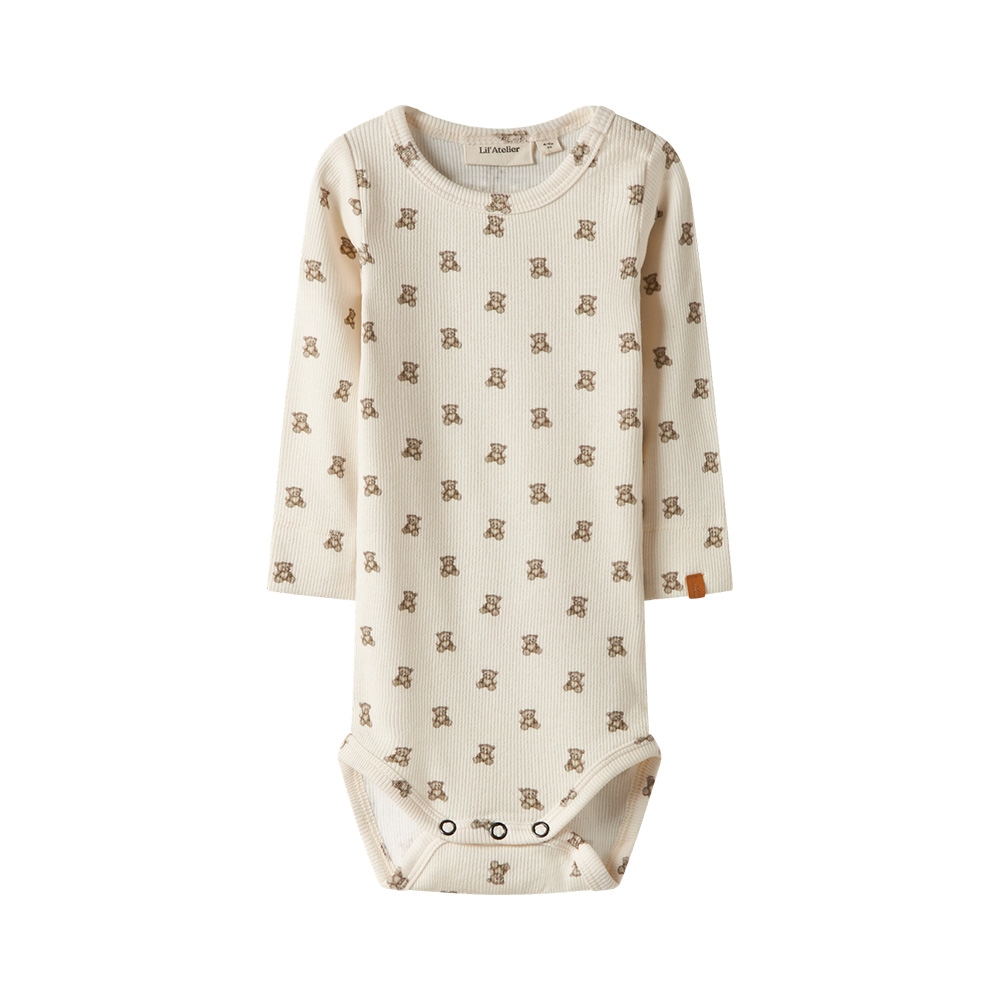 Lil\' Atelier - Nbngavo Emo Ls Slim Body Lil - Turtledove