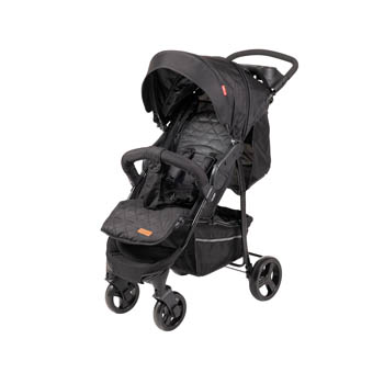 BabyTrold Malaga klapvogn, Sort