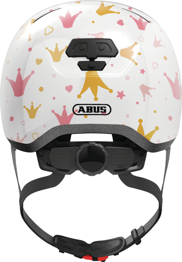 Hjelm Skurb Kid, white crowns M