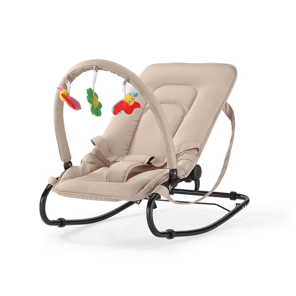 BabyTrold Skråstol med legetøj, Sand