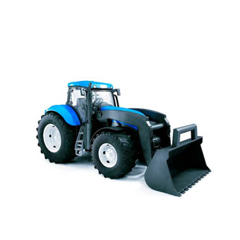 Traktor Blå