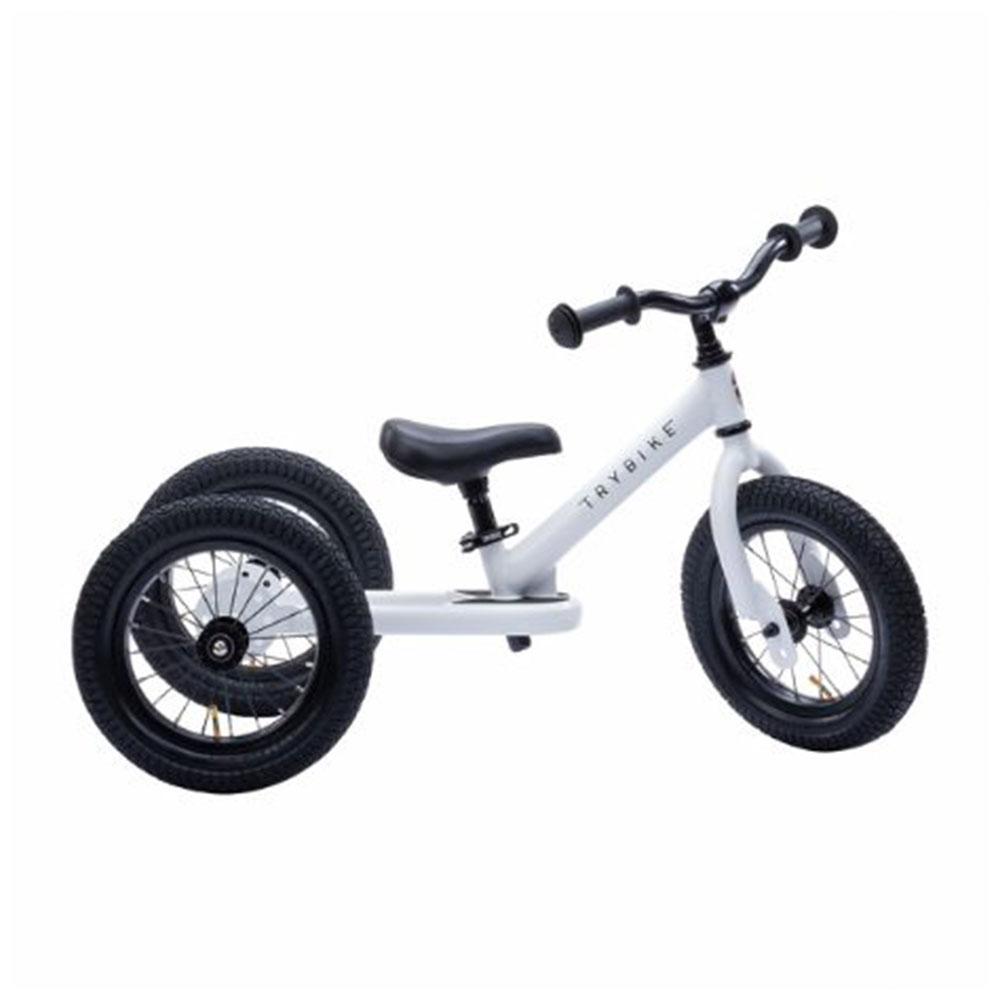 Trybike Balancecykel - tre hjul, Hvid