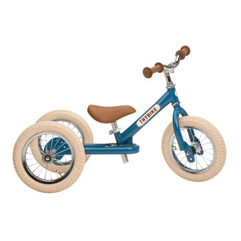 Trybike Balancecykel - tre hjul, Vintage blå