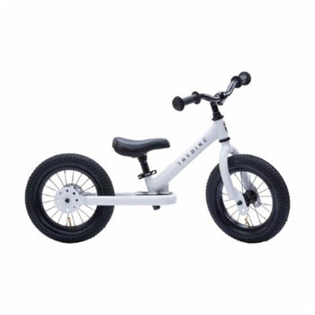 Trybike Balancecykel - to hjul, Hvid