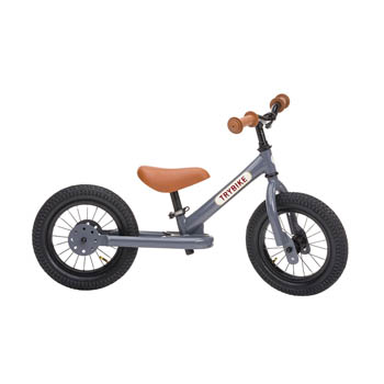 Trybike Balancecykel - to hjul, Antracitgrå