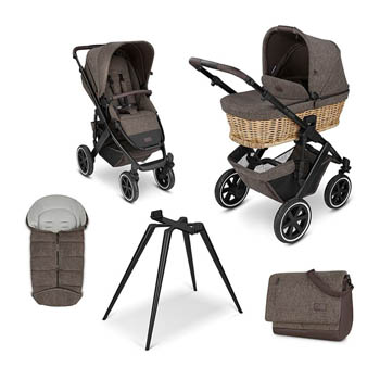ABC Design Barnevogn Salsa 4 Air Braid, 2022 model - hjemmesæt