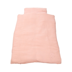 Markland Pure Musselin Baby Sengetøj 70x100, Rosa