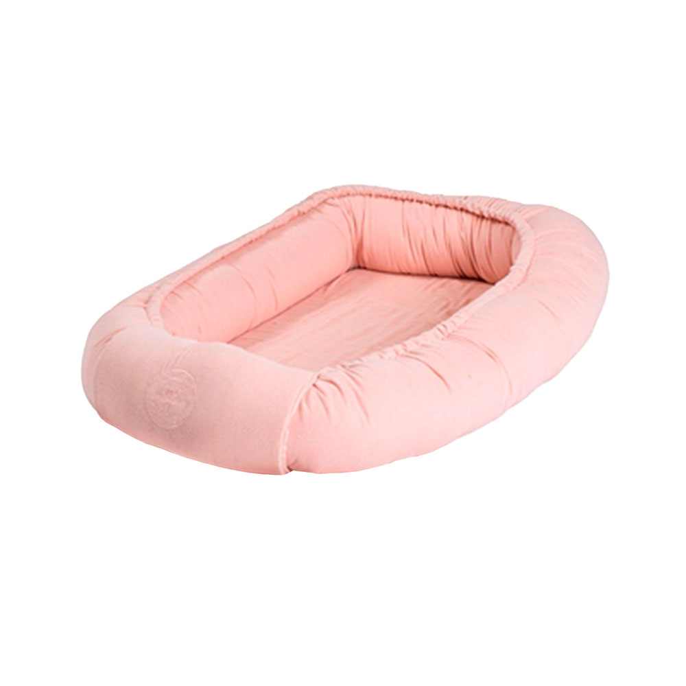 Markland Pure Musselin Babynest, Rosa