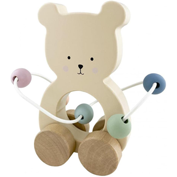 JABADABADO Træk-Teddy med Abacus