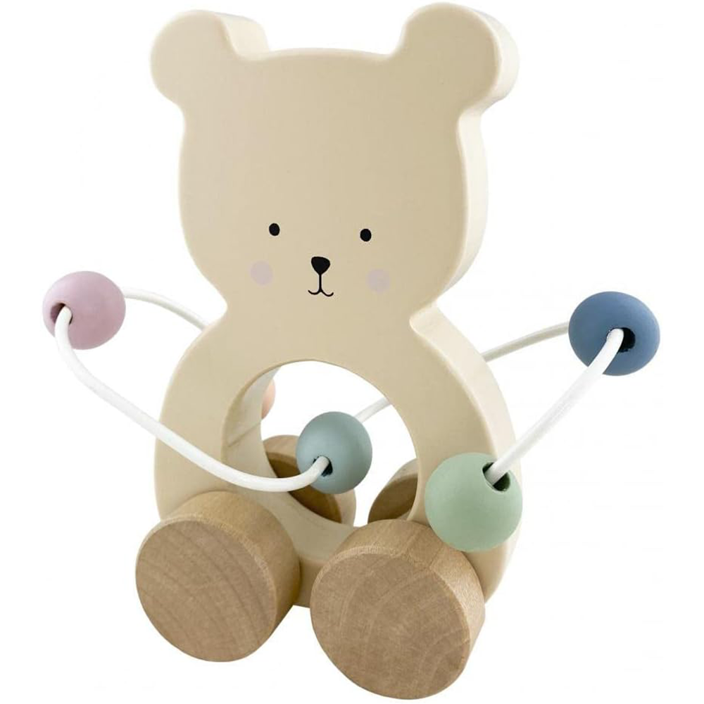 JABADABADO Træk-Teddy med Abacus