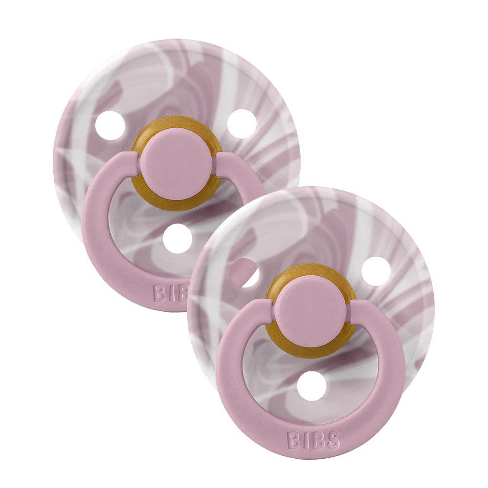BIBS Colour 2 Pack Heather White/Heather White