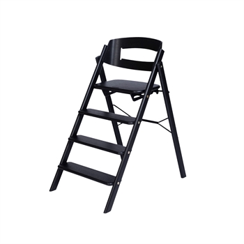  Klapp Højstol, sort (eg)