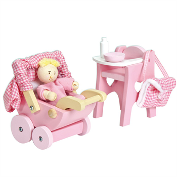 Le Toy Van - Dukkkehus - Puslesæt - Pink