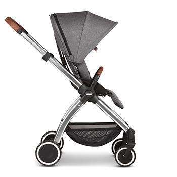 ABC Design Klapvogn Limbo Diamond Edition, Asphalt, 2022 model