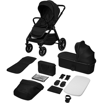 Lionelo Layla 2i1 kombivogn, Black Onyx