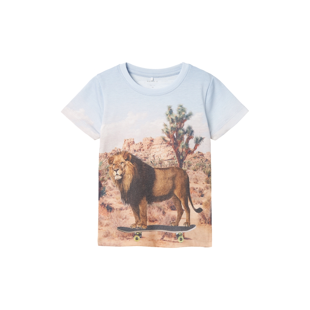 Name It Joke T-shirt, Oil Green, Str. 92