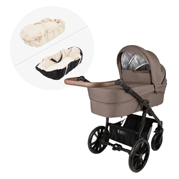 Startpakke med TRILLE Royal Barnevogn, Sand og Copenhagen Colors Lift