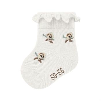 Name It - Nbfhisa Sock - Cloud Dancer