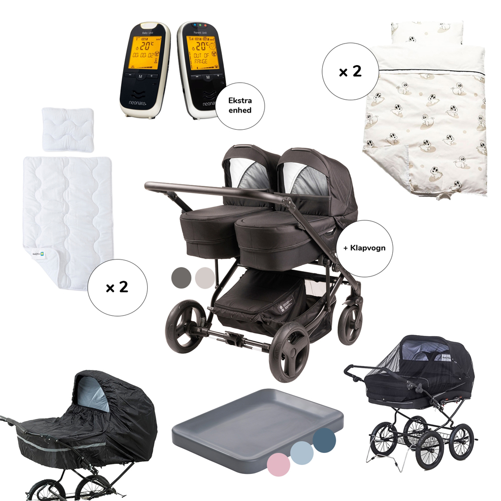 Trille twin pram sale