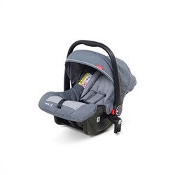 TRILLE Smart Duo Autostol, Grå Denim, 0-13 kg